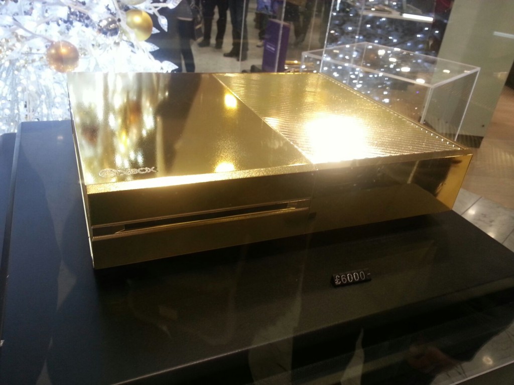 Gold plated Xbox One is on sale for just £6000