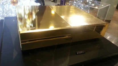 Gold plated Xbox One is on sale for just £6000