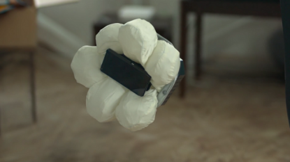 Honda’s video on YouTube shows airbags for smartphones