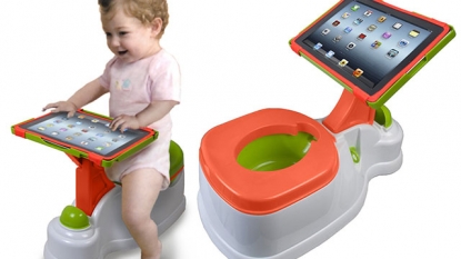 New device to encourage the youngsters to go to the toilet: iPotty