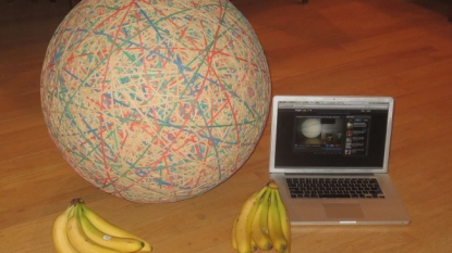 Rubber band ball that took nearly 32 years to complete