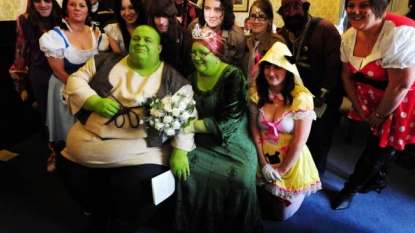 Shrek and Fiona’s wedding to raise some charity for cancer patients