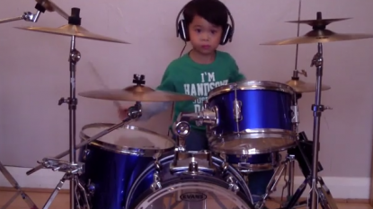 Watch this amazing four year toddler as outstanding ‘drummer’