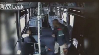 Bus driver beats up one passenger after he refuses to get off the bus