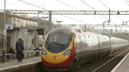 Train passengers were shocked by the weird message in toilet