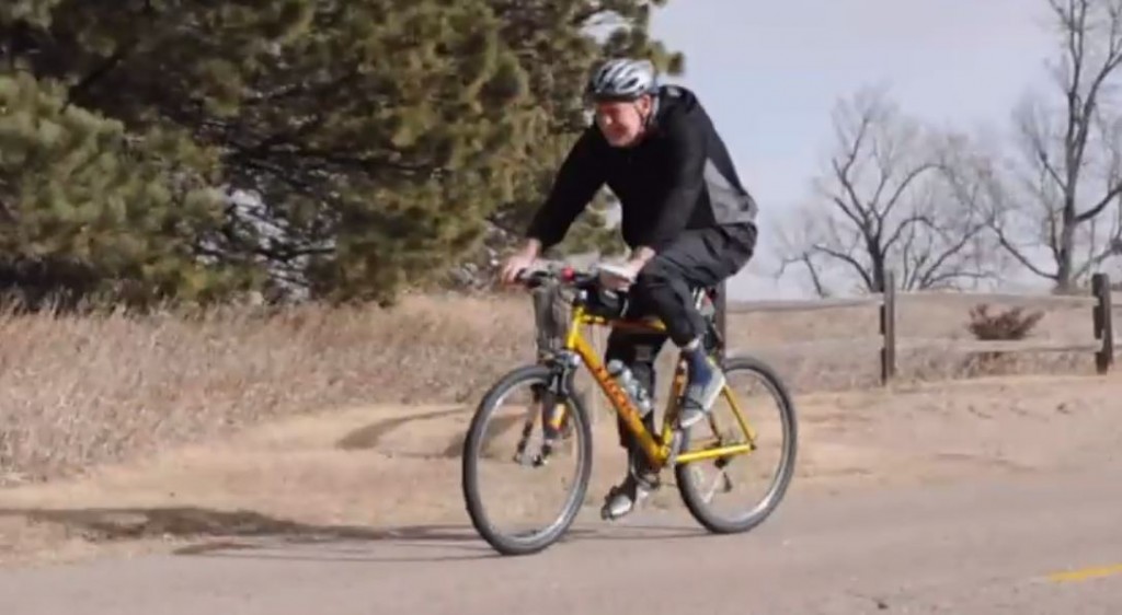 High Speed Wind pushing a man