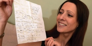 Letter came back to the woman after 20 years, she threw it into sea