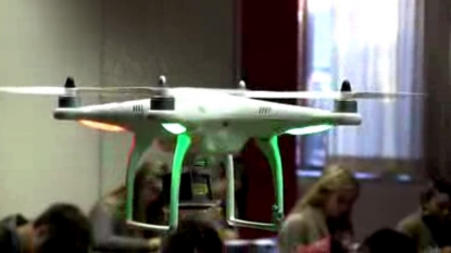 School is using flying drones surveillance to stop cheating in exams