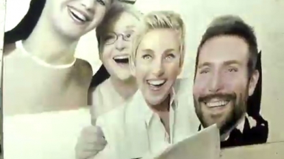 Artist created amazing famous Oscar selfie that looks realistic