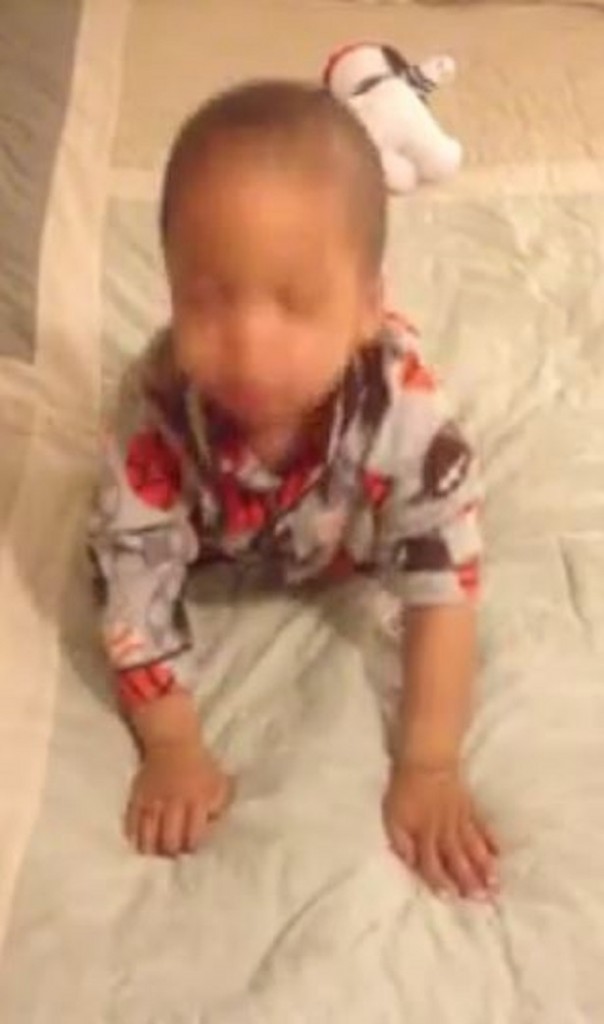 Try this, if your kid starts crying when you wake him up