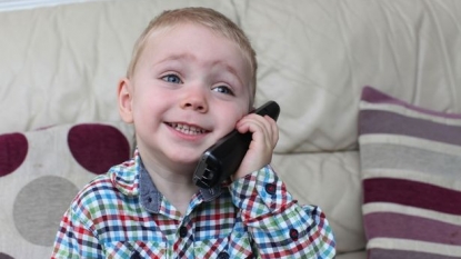 Two year old boy saved his mum’s life by calling emergency services