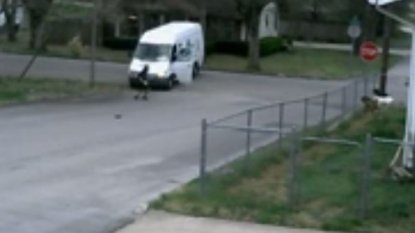 Man could be the unluckiest FedEx driver whose van doesn’t obey him