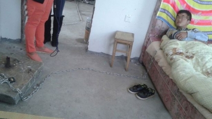 Parents chained son to get rid of his stealing activities