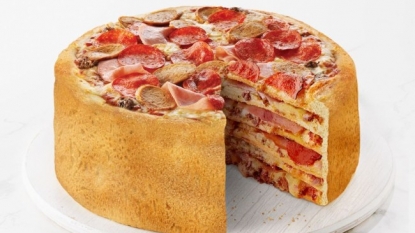 People loved ‘pizza cake’ in a survey of most favorite pizza shapes