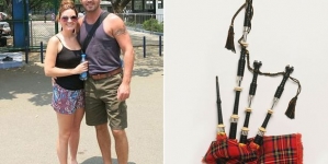 Playing a bagpipe helped a man to survive in atrocious condition of jail