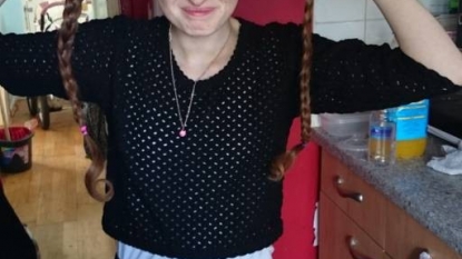 Teenager who shaved her head for cancer charity can’t attend classes in school without wig