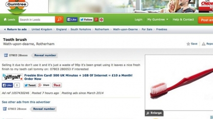 Will you buy an ‘used toothbrush’ in 99p