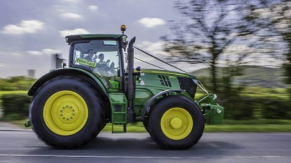 Agricultural engineer travelled in tractor with his partner after marriage