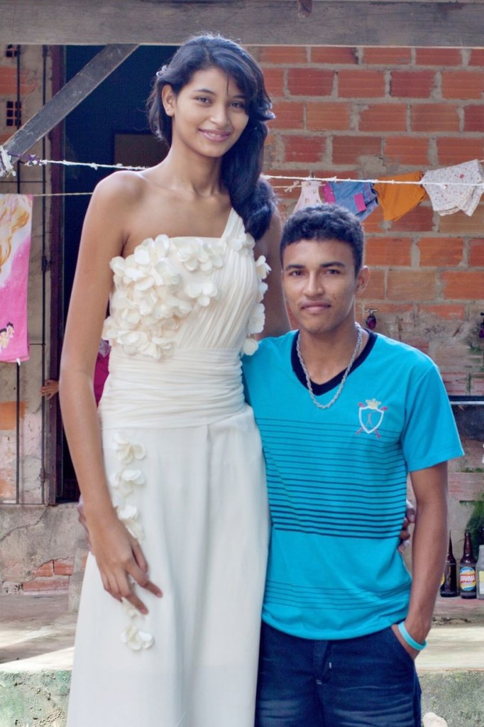 Brazil’s tallest girl is set to marry a boy of height one foot smaller than her