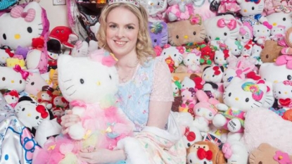 A woman spent more than $85k for a huge collection of ‘hello kitty’ merchandise in 15 years