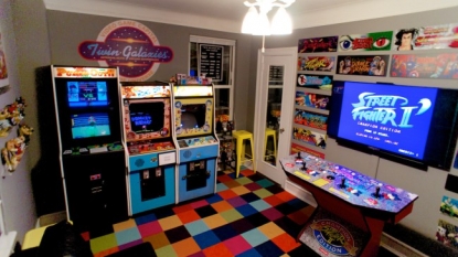 Man lost his love after he renovated his bedroom into 1980s game arcade