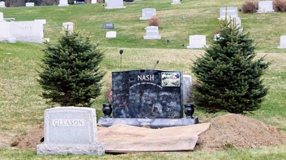 Woman destroyed father’s grave in search of his will