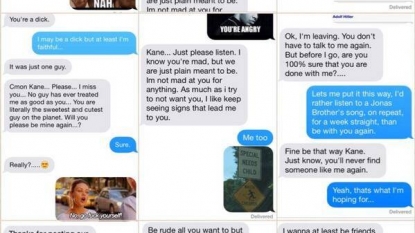 Teen broke up with his cheat girlfriend in an hilarious way