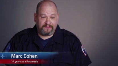 Paramedic tried to save kid, but instead got bitten up by their family dog