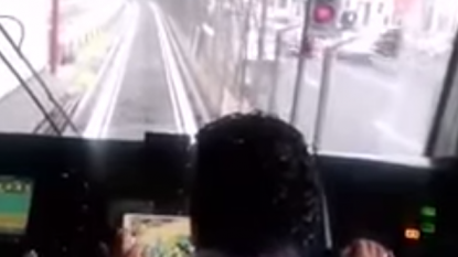 Train driver caught playing Farmville on his iPad while driving the train