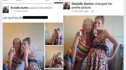 Woman arrested after she uploaded her pic in the stolen dress on Facebook