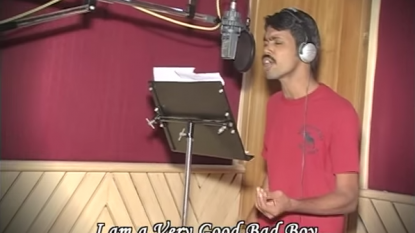 I am a good bad boy: terrible song by an Indian artist