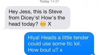 Guy mistakenly sent messages to a worker which he had to send to girl