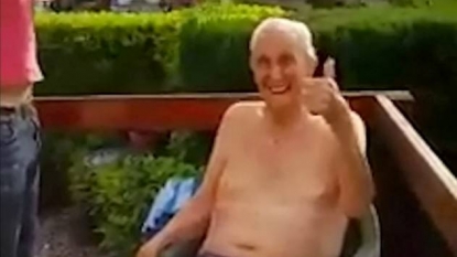 Jack Reynolds became probably the world’s oldest person to take ice bucket challenge