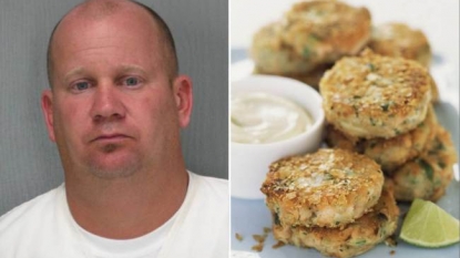 Thief caught while making crab cakes in the restaurant which he broke into