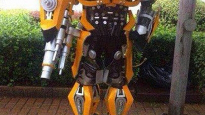 Transformer character was arrested for begging on streets