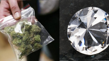 Man exchanged a packet of diamonds worth $160,000 with a $20 packet of weed