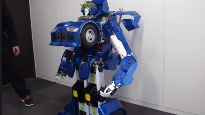 Japanese inventors have created a real life transformer robot