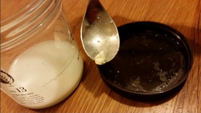 Woman used her own milk to make butter before eating