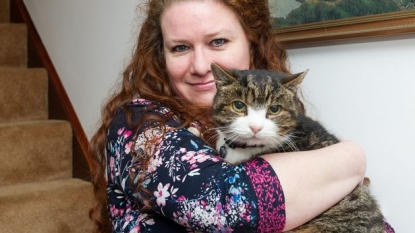 Cat disappeared 12 years ago – finally got reunited with her owner