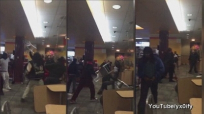 Man was beaten by chairs in a shocking attack at McDonalds