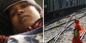 The newborn fell on train track after the mother gave birth in toilet