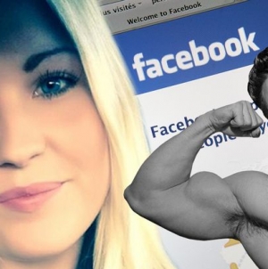 Blonde who asked for a good looking guy as flatmate on Facebook, got unexpected response