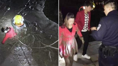 Girlfriend and ex-girlfriend jumped in river to check whom he’ll rescue