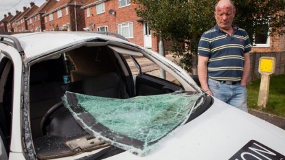 Man survived after his car ended in an explosion