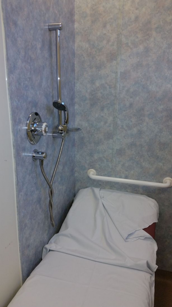 Patient left stunned after he got bed in hospital toilet