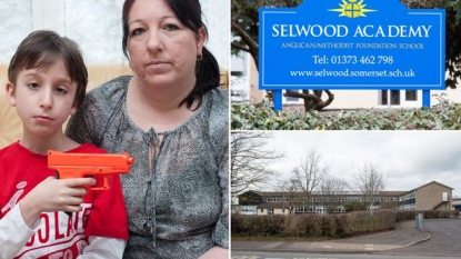 Teacher called police after the student brought a toy gun to school