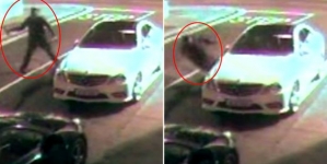 Thief left injured with the brick which he threw over the car’s window to break