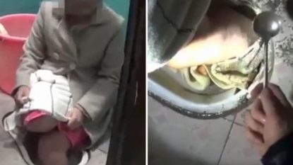 Woman stuck in toilet, freed using a spoon only