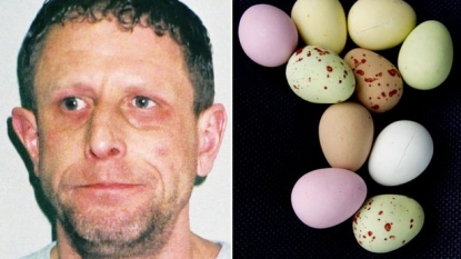 Man was jailed for throwing chocolate mini eggs on the face of his ex-wife