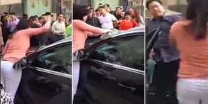 Wife smashed cheating husband’s car with her own bare hands